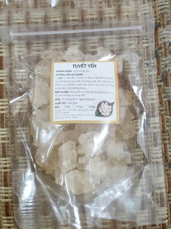 Tuyết Yến Hạnh Nguyên 100g